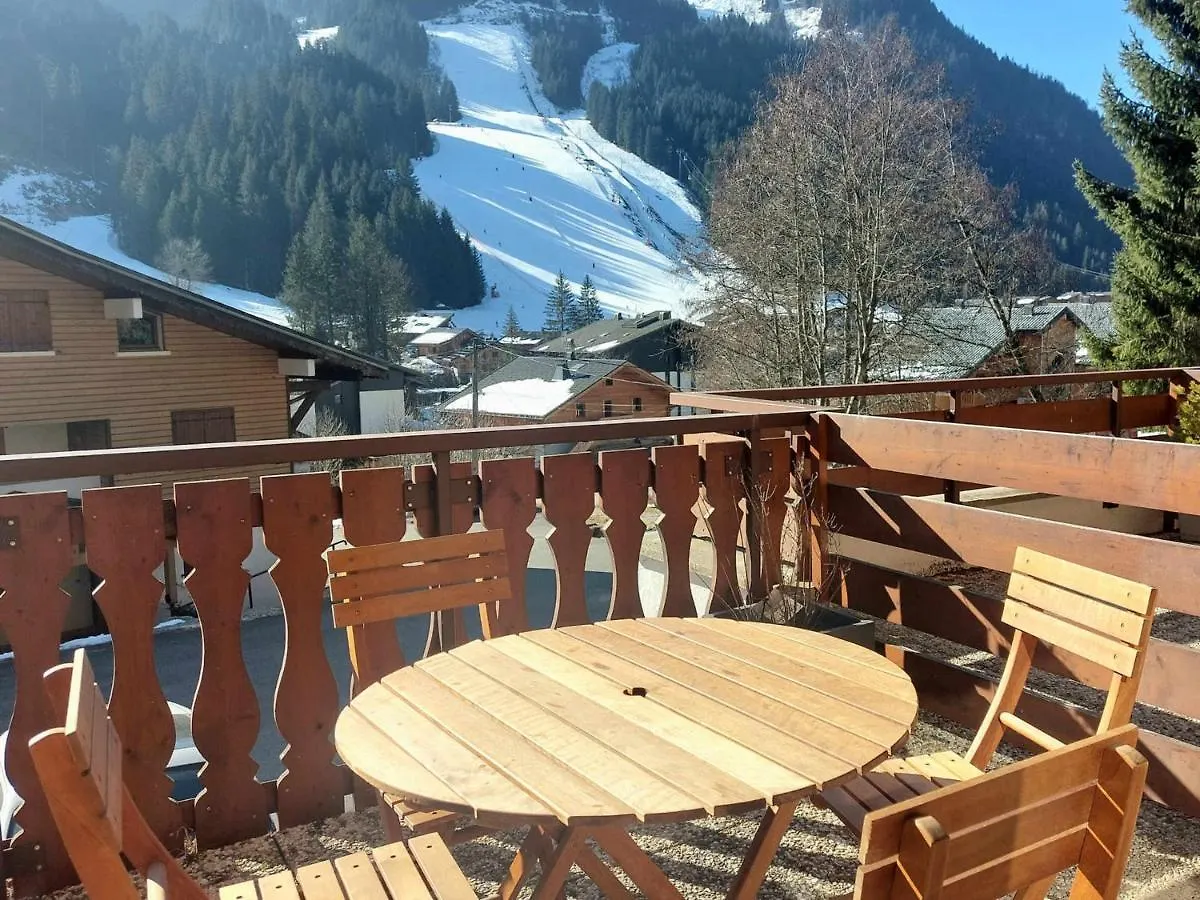 Charmant Appartement A Chatel - 4 Pers, 28 M², Terrasse Sud, Proche Telecabine Linga - Fr-1-198-224